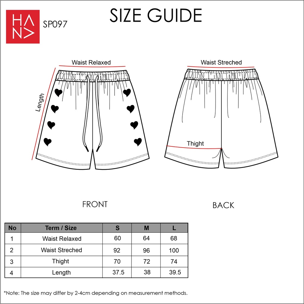 HanaFashion JKT - Luvy Short Pants / Celana Pendek Wanita Murah - SP097