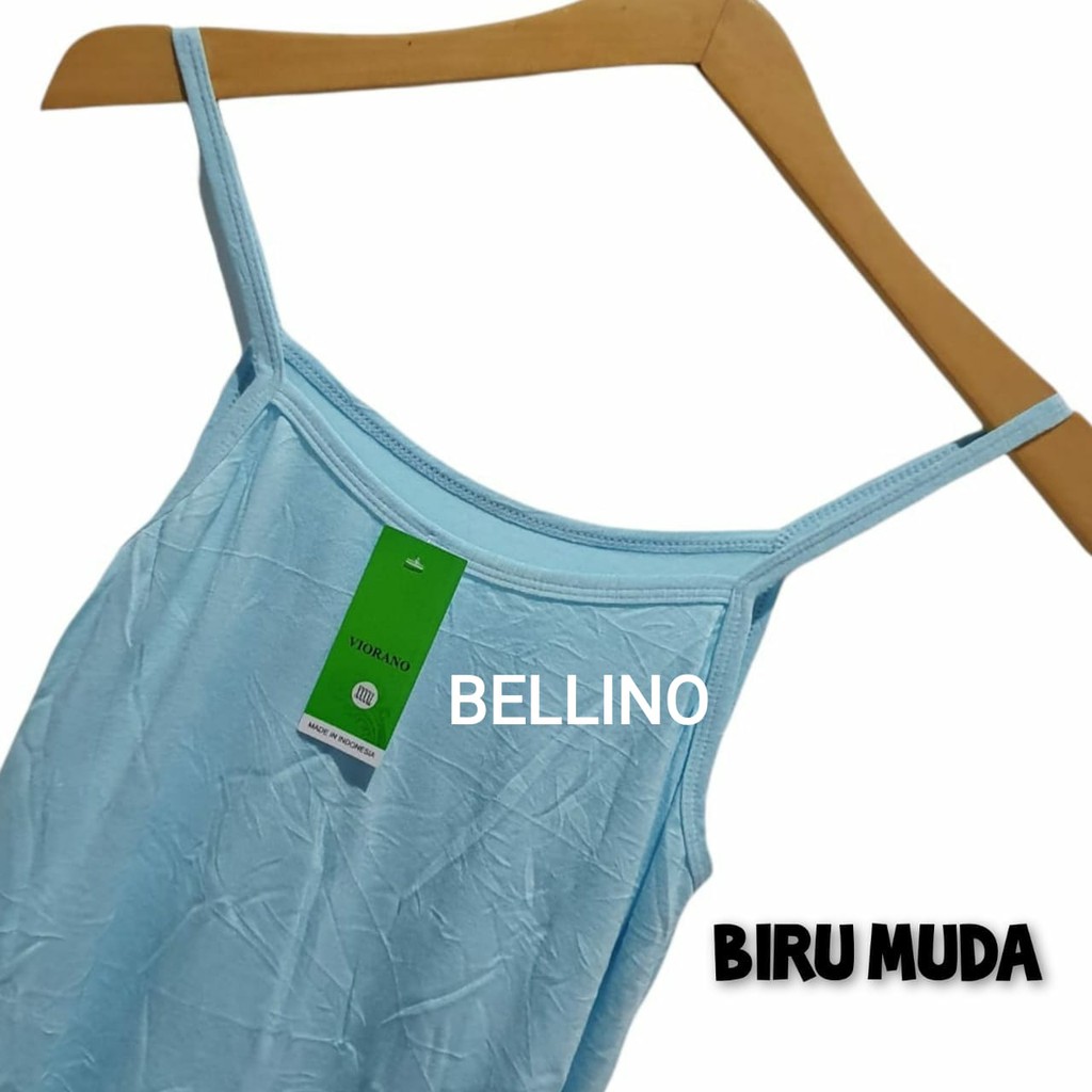 Singlet Wanita Jumbo LD 115cm Tanktop Jumbo XXL Teng top XXL Tentop  Tali Lebar Big Size-tali biru muda