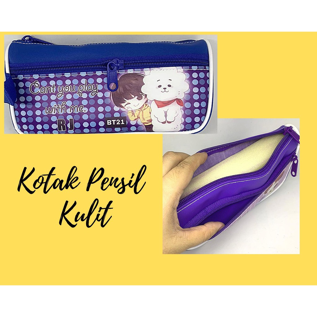 

KOTAK PENSIL KAIN BTS 铅笔包
