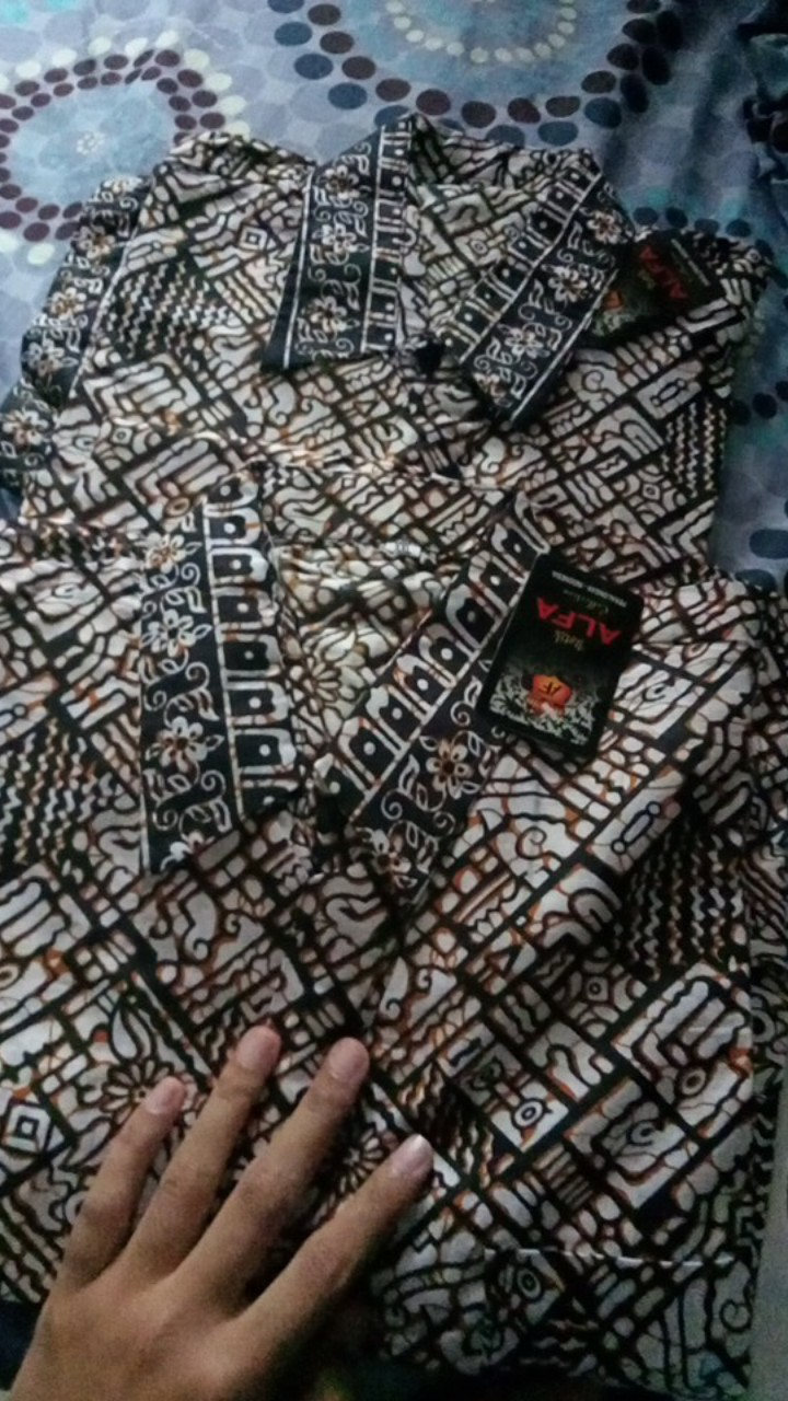 Atasan Batik Dolby Dolbi Dobby Doby Tenun Sutra Tulis Halus Katun Atbm Baron ,sarombit Atasan