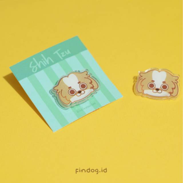 

Shih Tzu Akrilik / Acrylic Pin