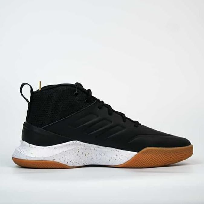 Sepatu Basket Adidas Own The Game Black Gold Murah Sale Angmokio258