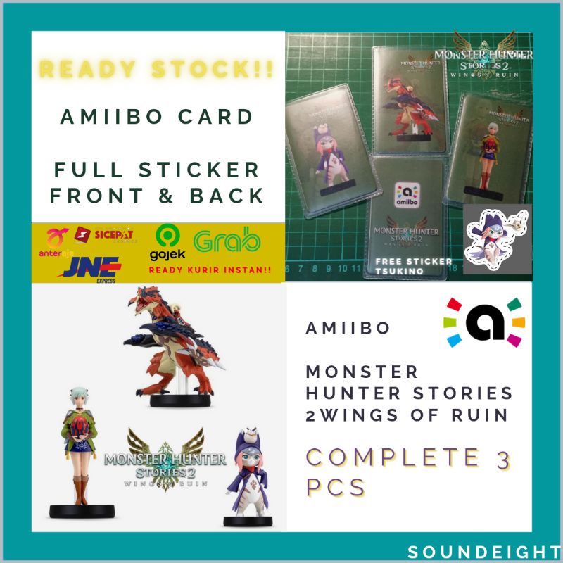 Amiibo Monster Hunter Stories 2 Complete Set