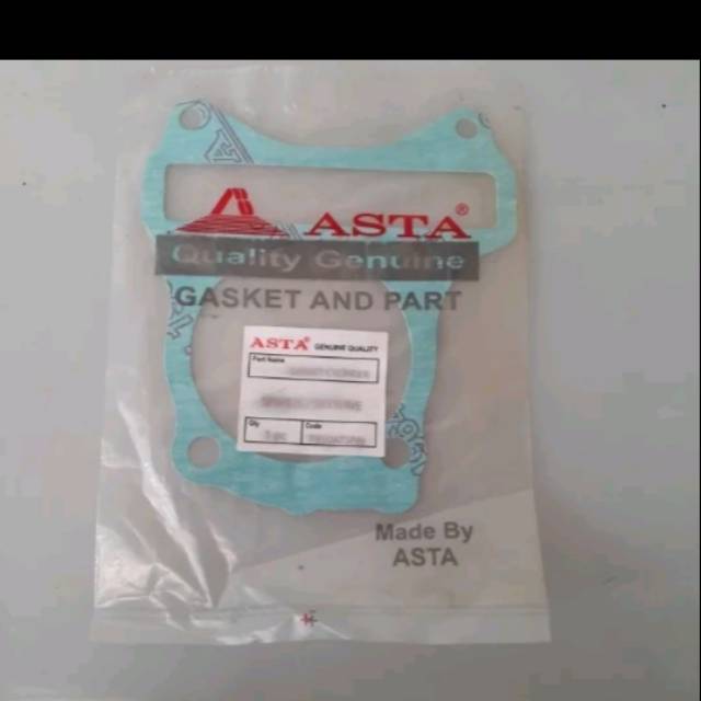 paking packing perpak gasket blok block bawah spin skywave hayate skydrive