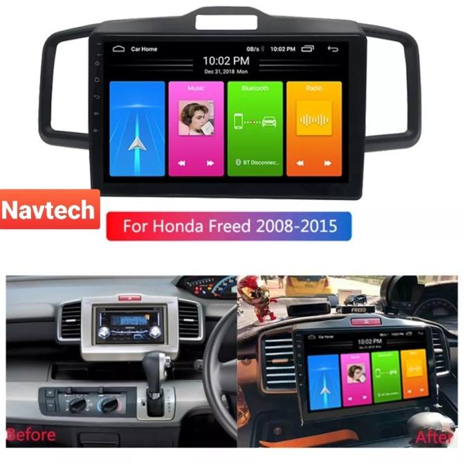 Head unit android 10 inch oem honda freed / Head unit oem honda freed