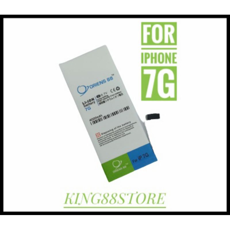 BATTERY BATTERAI BATRE DOUBLE POWER ORIENS88 FOR IPH 7G