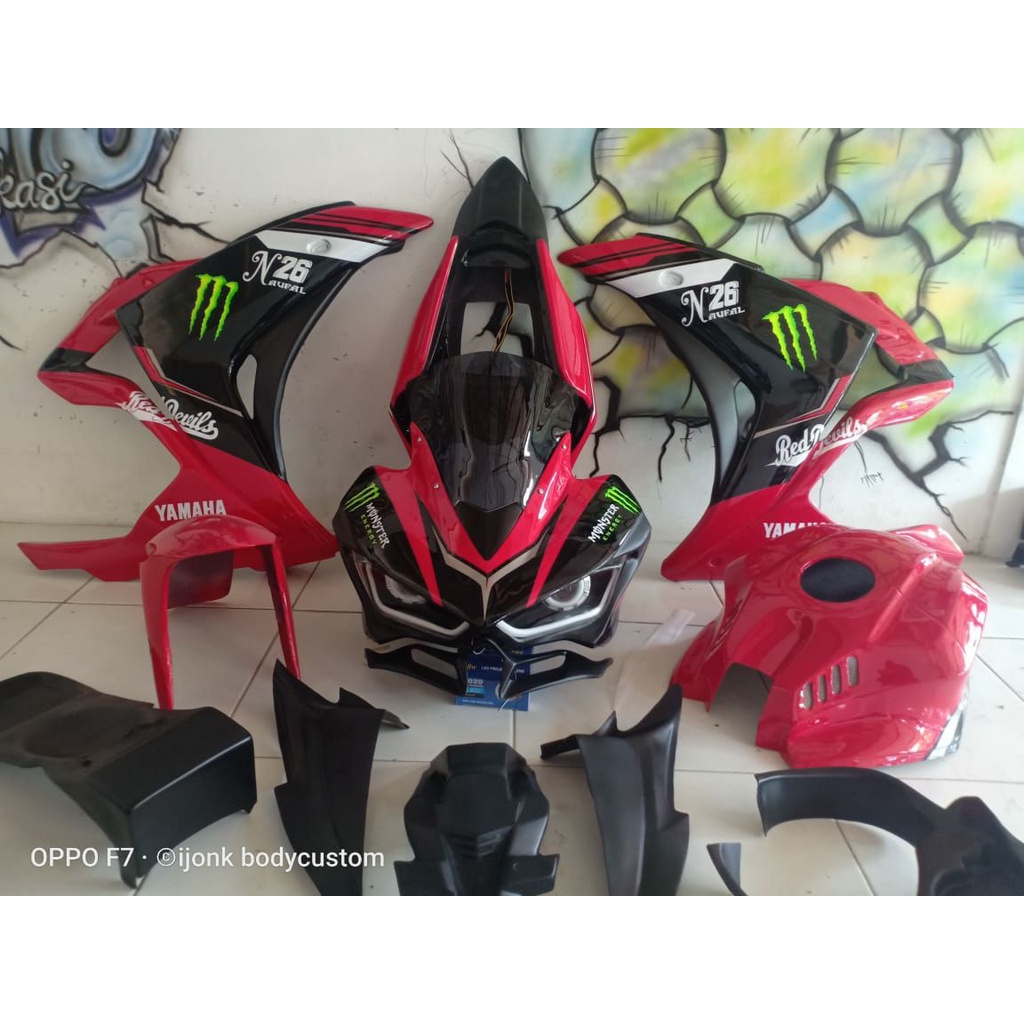 FAIRING VIXION OLD MODEL R25 FULFAIRING VIXION R25 FULLBODY CUSTOM VIXION MODEL R25
