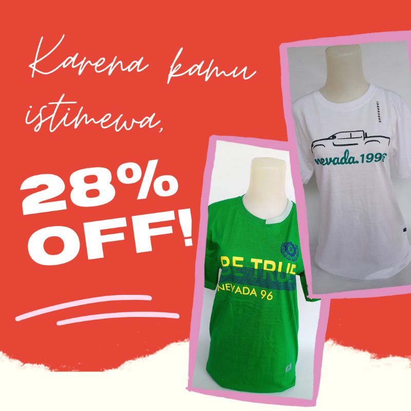 Kaos Nevada lengan pendek model terbaru harga termurah Kaos Nevada lengan pendek model terbaru harga termurah