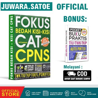 Panduan Resmi Bidik Cpns Free Buku Pocket Tiu Twk Tkp Shopee Indonesia