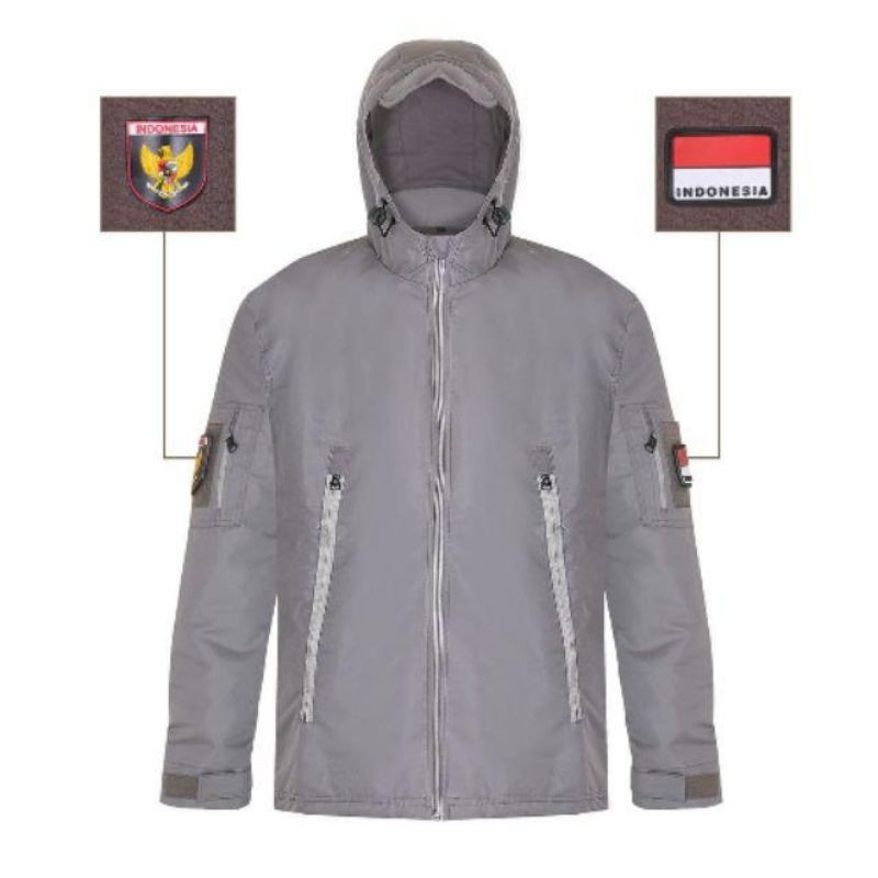 Jaket TAD ARMY/jaket jokowi /jaket touring /JAKET TAD / JAKET WATERPROOF / ARM /jaket keren