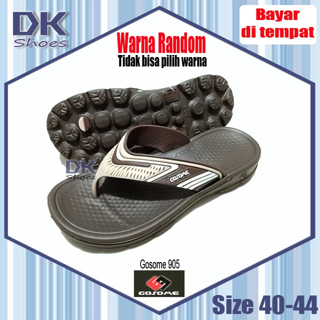 Gosome 905 40-44 Jumbo Sandal Jepit Karet Pria Sehari-hari / Sandal Jepit Laki / Sandal Santai Laki