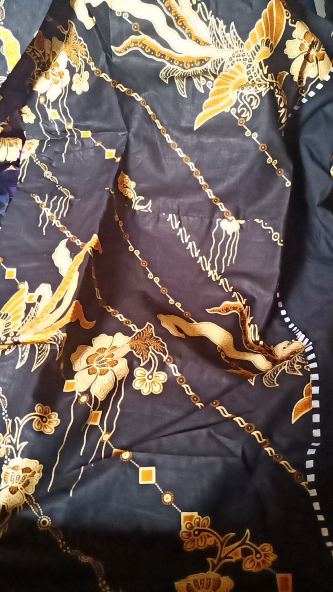 Ms Gamis Batik Sriwedari Maxi Super Jumbo Xxl Ld 110cm Bumil/busui Katun Sogan