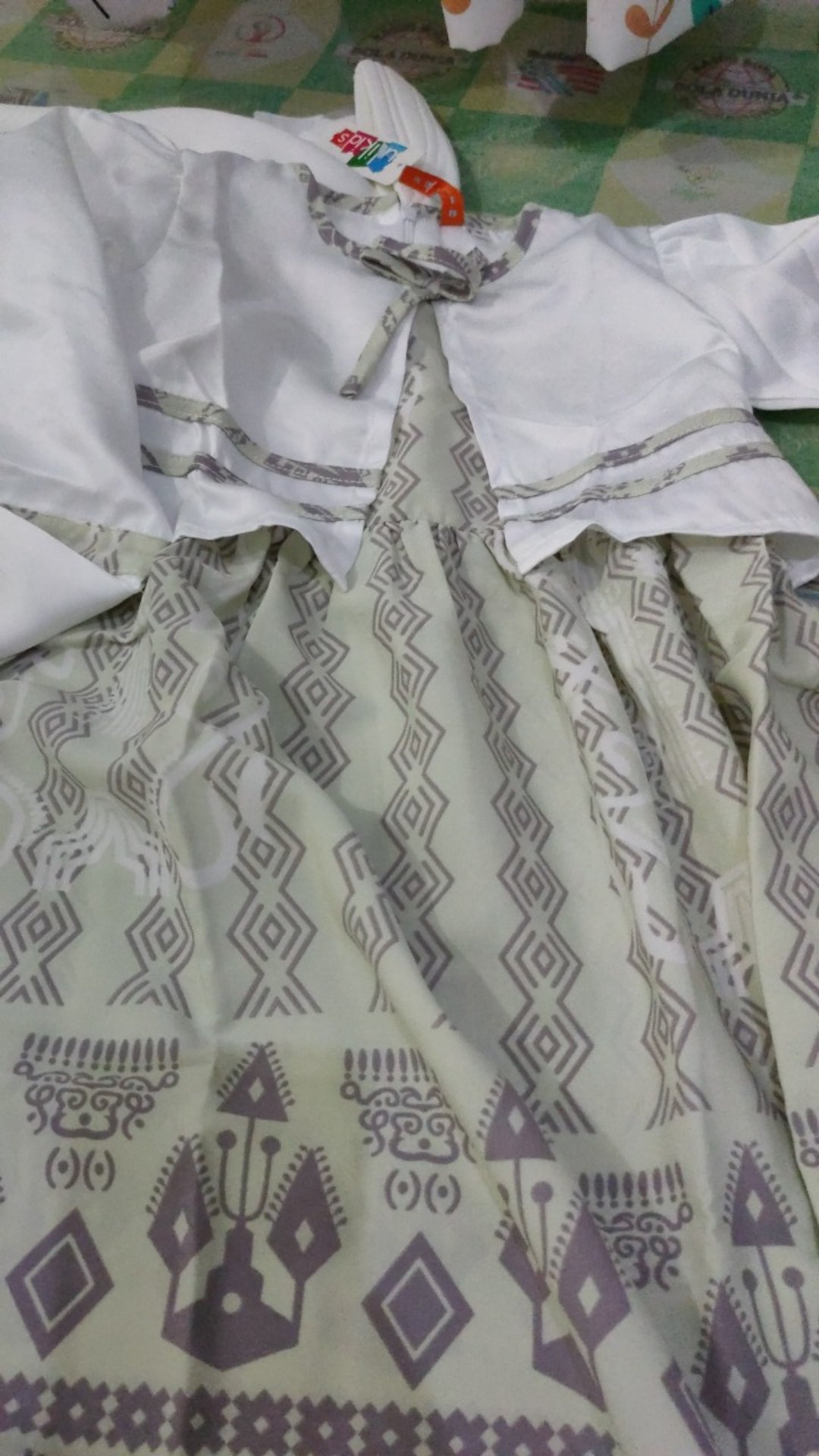 Ulikids Gamis Anak Perempuan Motif Batik Bahan Maxmara Premium (free Jilbab )