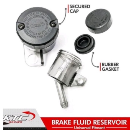 Tabung Minyak Rem KTC Racing - Tabung Minyak Rem Small/Kecil KTC Racing - Motorace