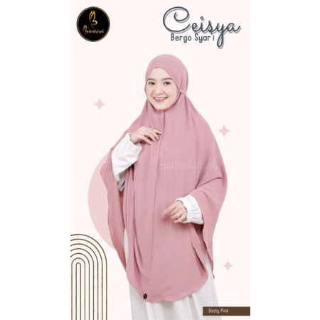 HIJAB INSTAN JUMBO CEISYA BERGO SYARI © BUTTERFLY