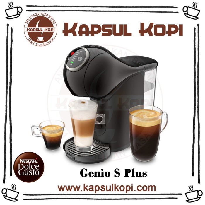 Kopi - Genio S Plus Mesin Kapsul Kopi Nescafe Dolce Gusto Otomatis
