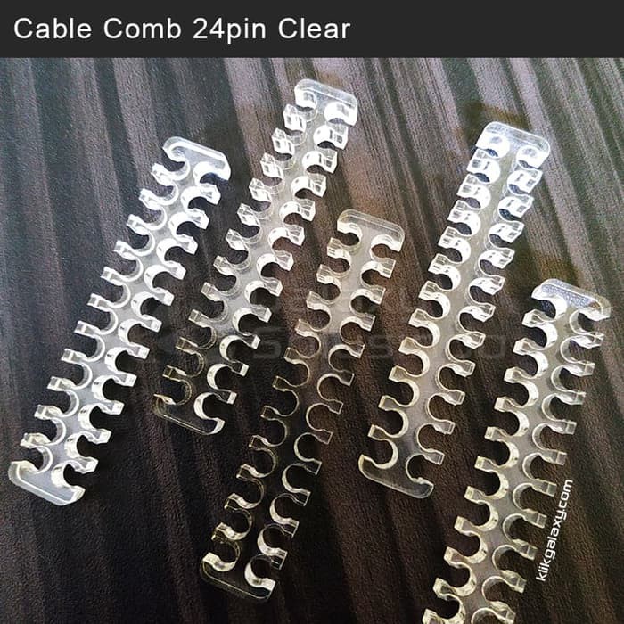 Cable Comb ATX 24 Pin   Clear