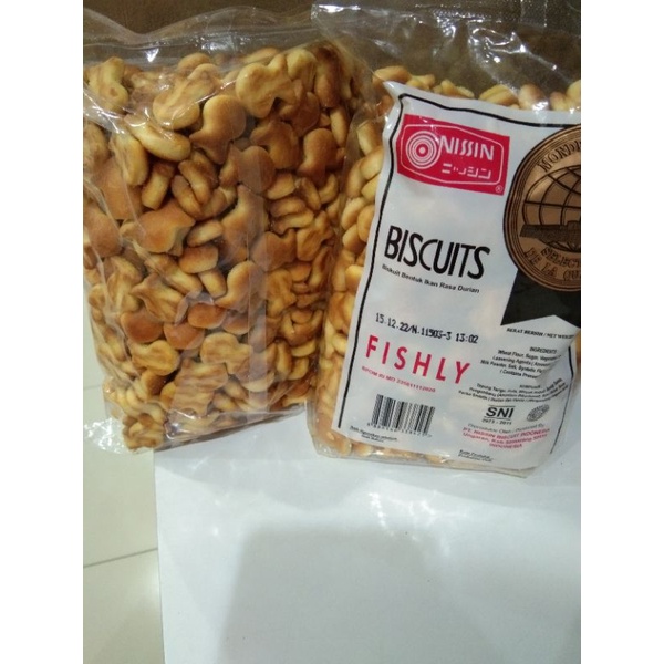 

Biskuit Kering Fishly 300gr