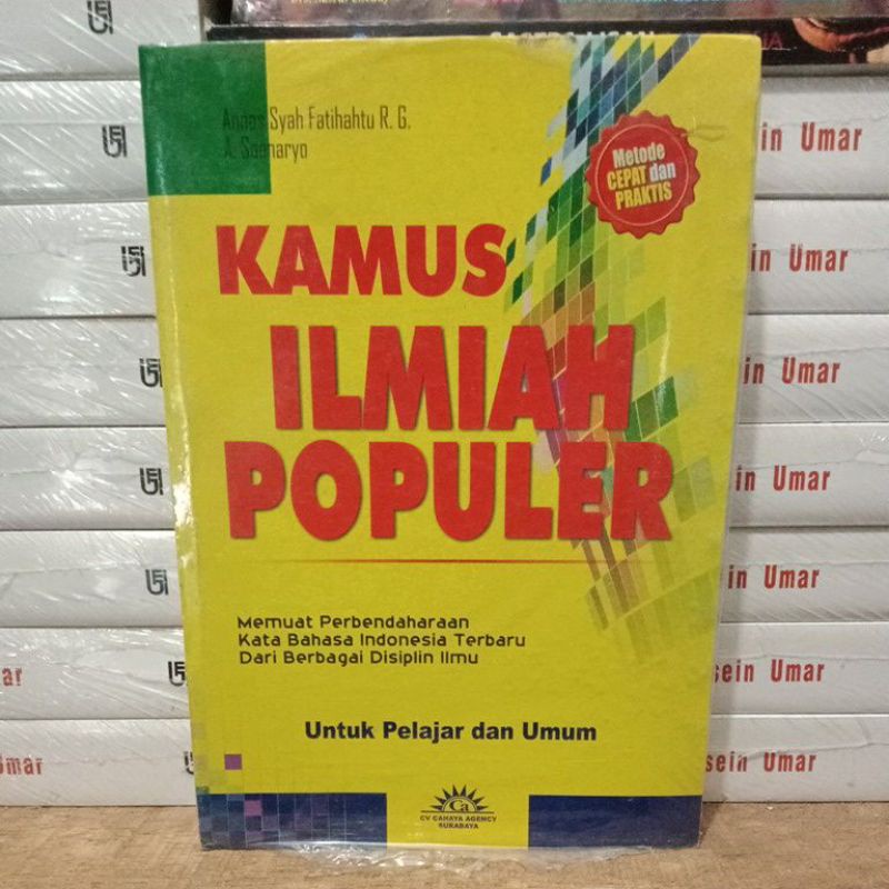 kamus ilmiah populer