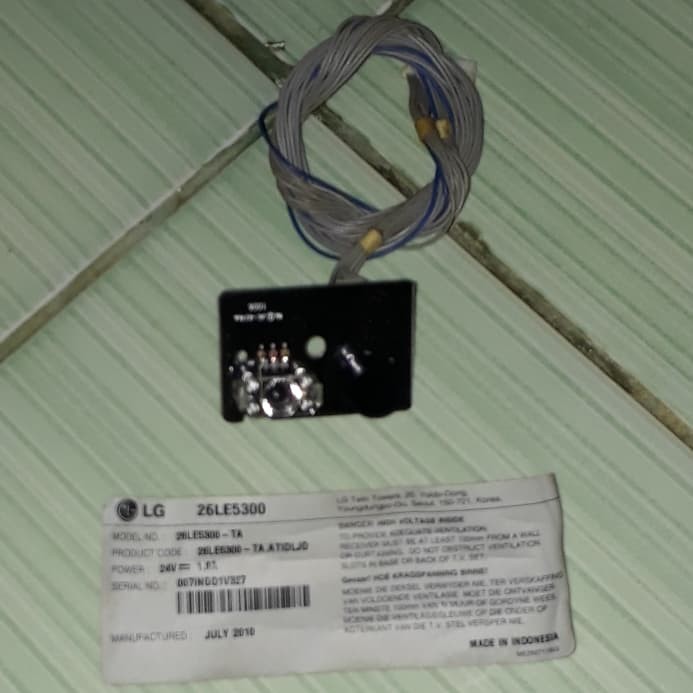 Remote Sensor IR LG 26LE5300