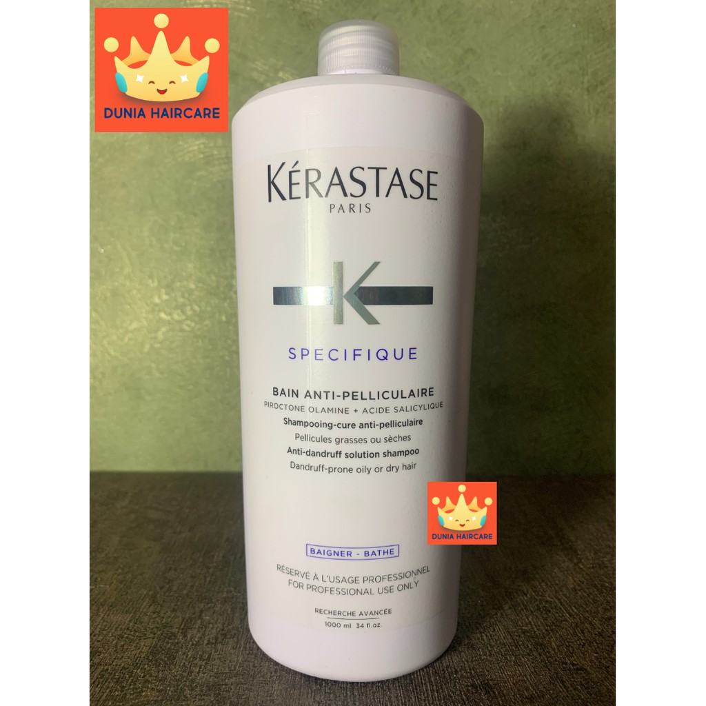 Kerastase Bain ANTI PELLICULAIRE 250ml & 1000ml ORIGINAL! - Shampoo Anti Ketombe