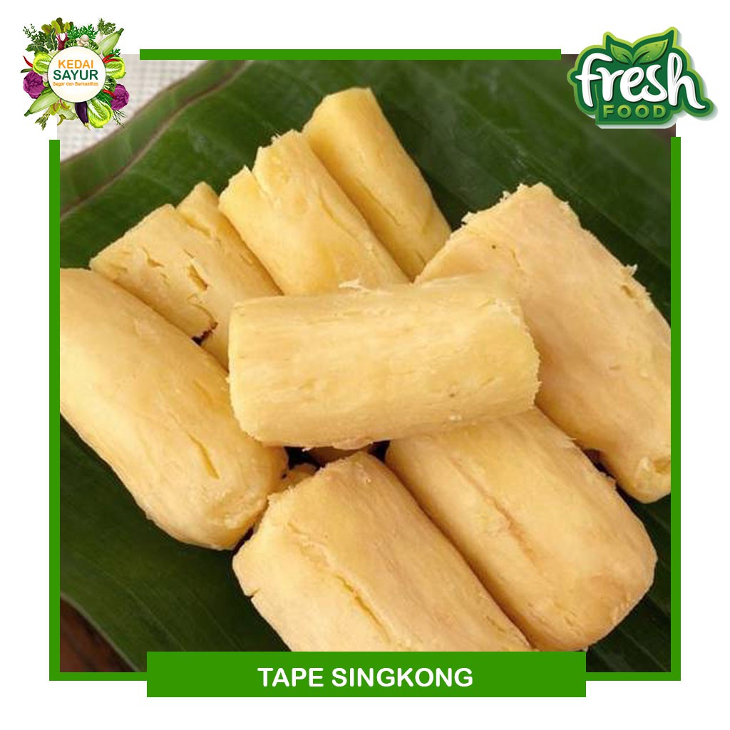 Jual Tape Peuyeum Singkong Kuning Gerai Sayur Segar Depok Shopee