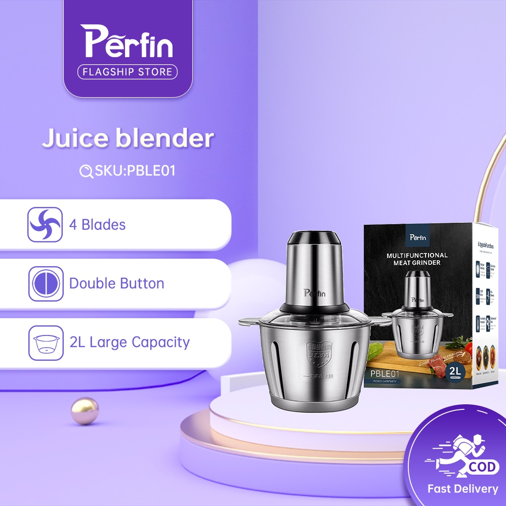 Perfin PBLE01 Blender 2L Besi tahan karat