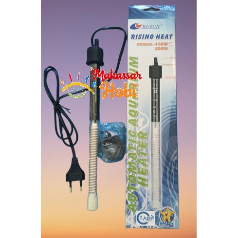 Heater Aquarium RESUN 150 Watt RH-9000 Penghangat Pemanas Air Akuarium