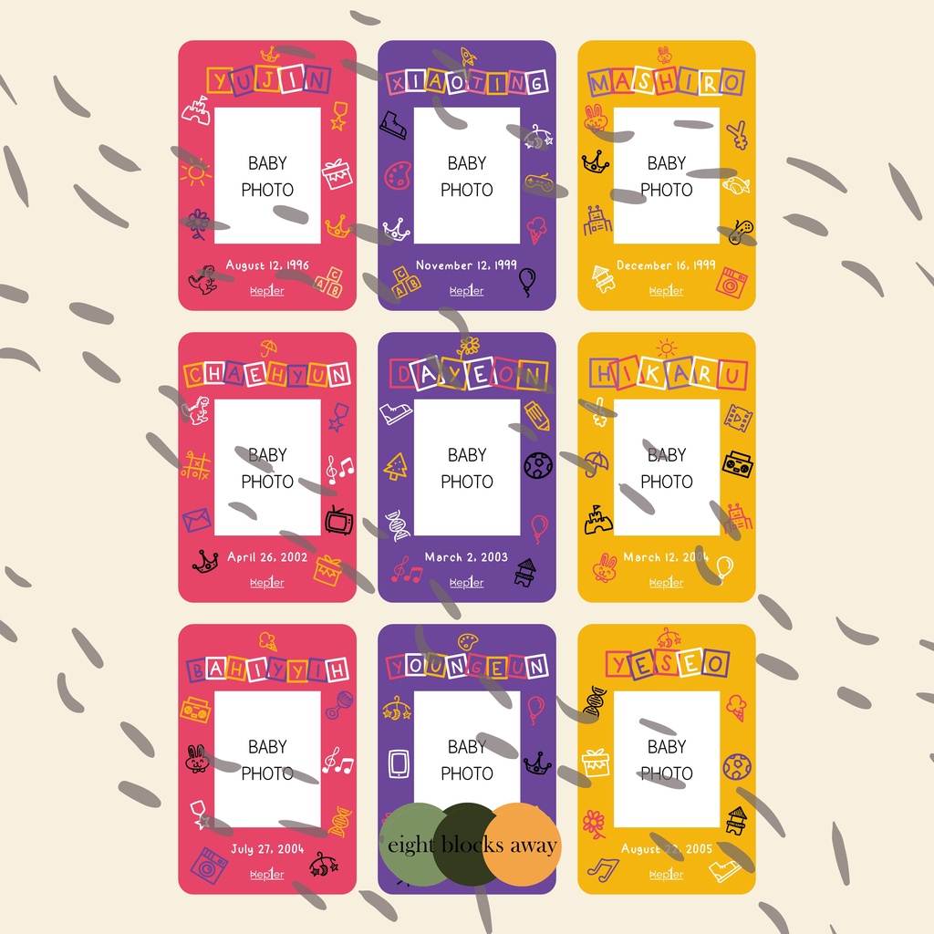 BABY KEP1ER PHOTOCARD / PC / CARD HOLDER / FRAME / TEMPAT [BABY KEP1ER HOLDER / TEMPAT / FRAME]