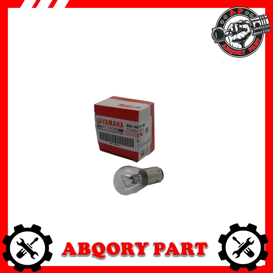 ABQORY PART___BOHLAM LAMPU STOP BELAKANG 12V21/5W-4US