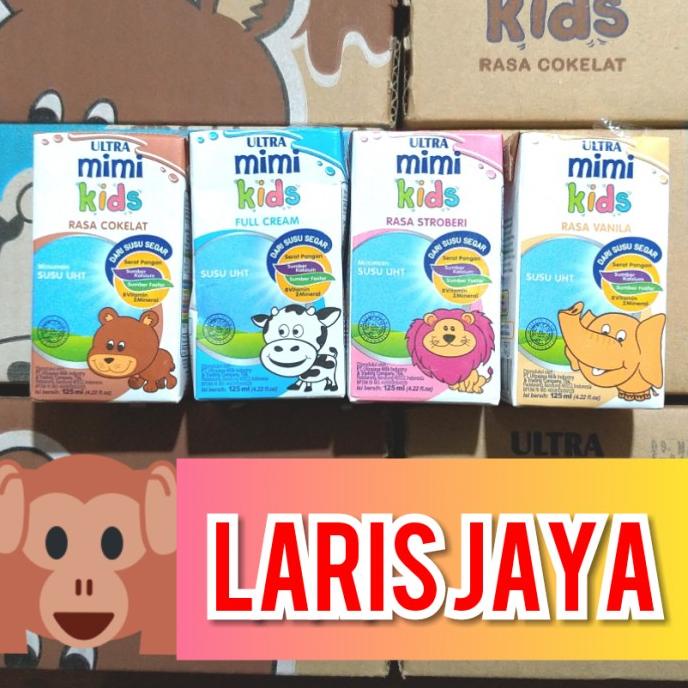 

BISA BAYAR DITEMPAT susu Uht Ultra mimi coklat full cream vanila stroberi 125 ml cokelat - Full
