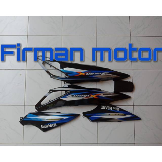 Body belakang supra x 125 batman 2013 akhir