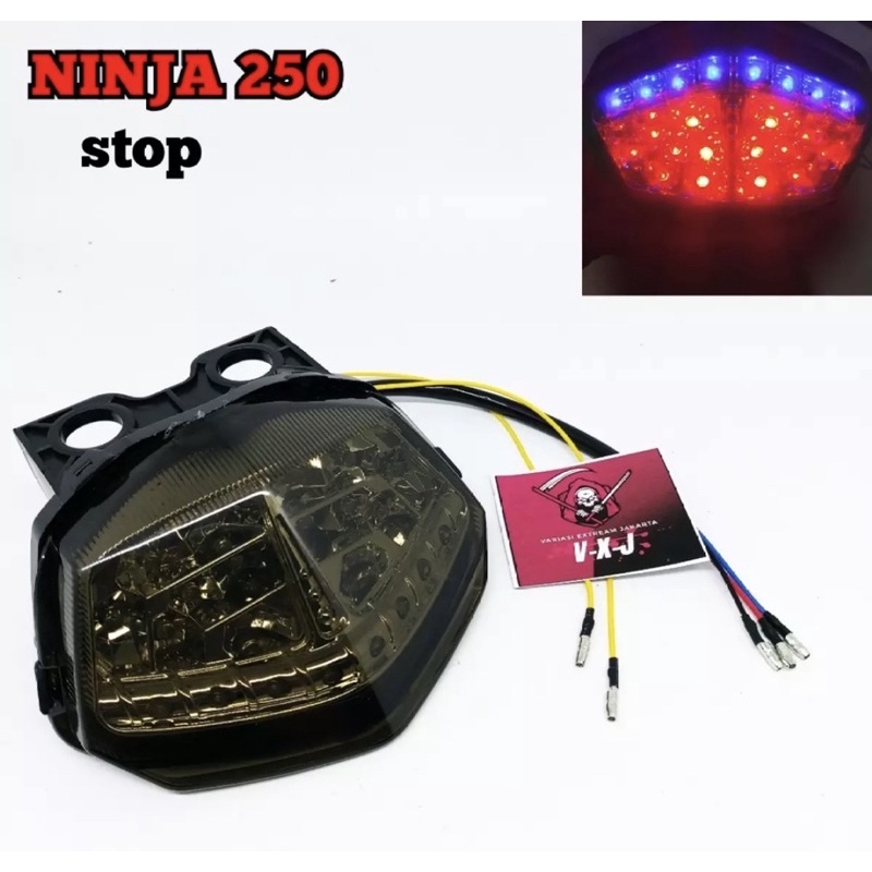 HOT PROMO LAMPU STOP NINJA KARBU Led 3in1 stoplamp belakang Ninja 250karbu 250RR