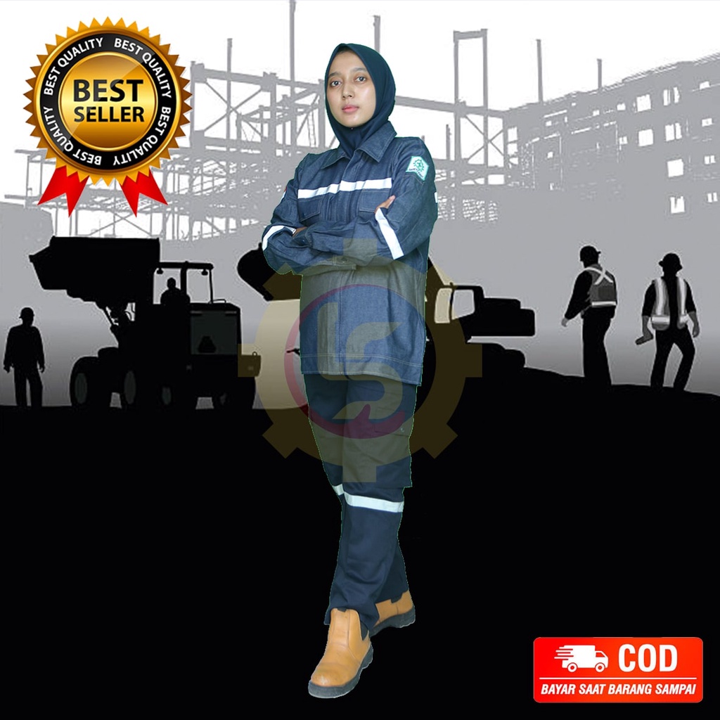 WEARPACK ATASAN LENGAN PANJANG/KEMEJA SAFETY MODEL LEVIS