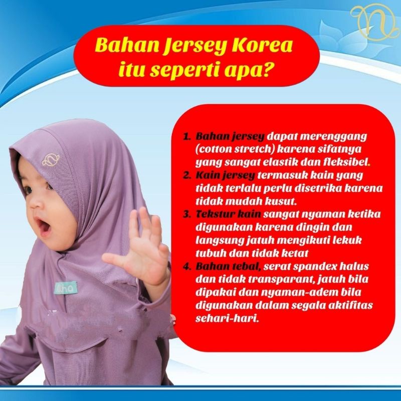 PAKAIAN MUSLIM ANAK + KERUDUNG / GAMIS KERUDUNG PEREMPUAN WANITA / PEREMPUAN POLOS MURAH TERBARU