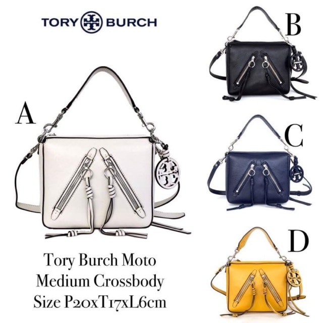 Jual Tory Burch Moto Medium Crossbody | Shopee Indonesia