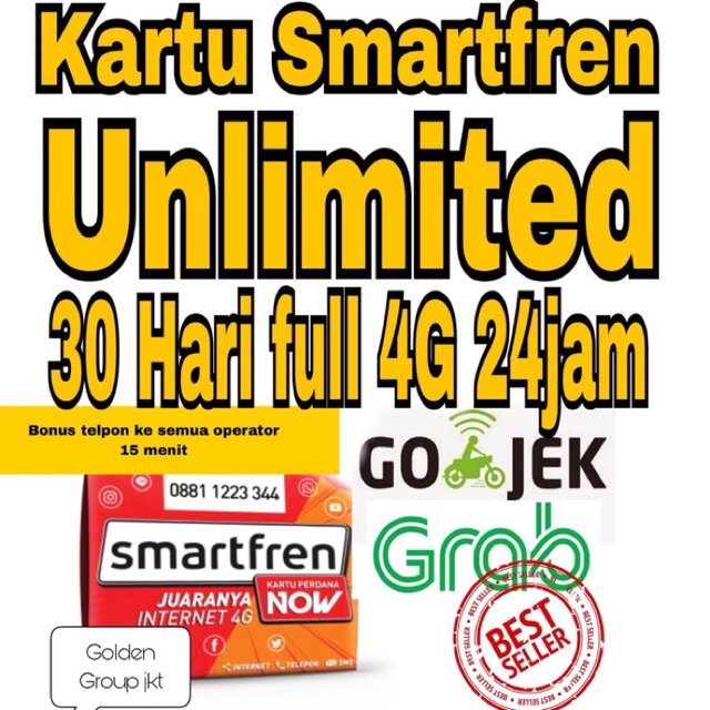 Kartu Unlimited Smartfren GSM