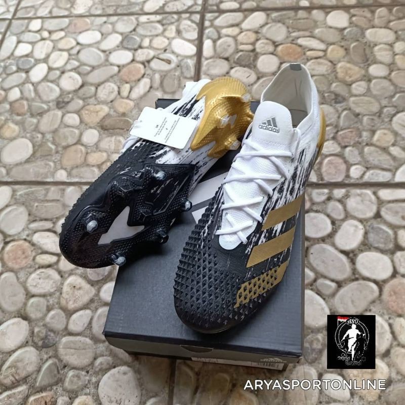Adidas predator 20.1 L fg white gold