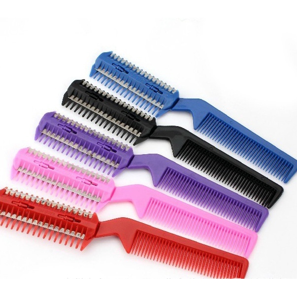 【TERSEDIA &amp; COD】1 Perempuan Gunting Profesional Rumah Tangga DIY Razor Sisir Rambut Sparse Scler