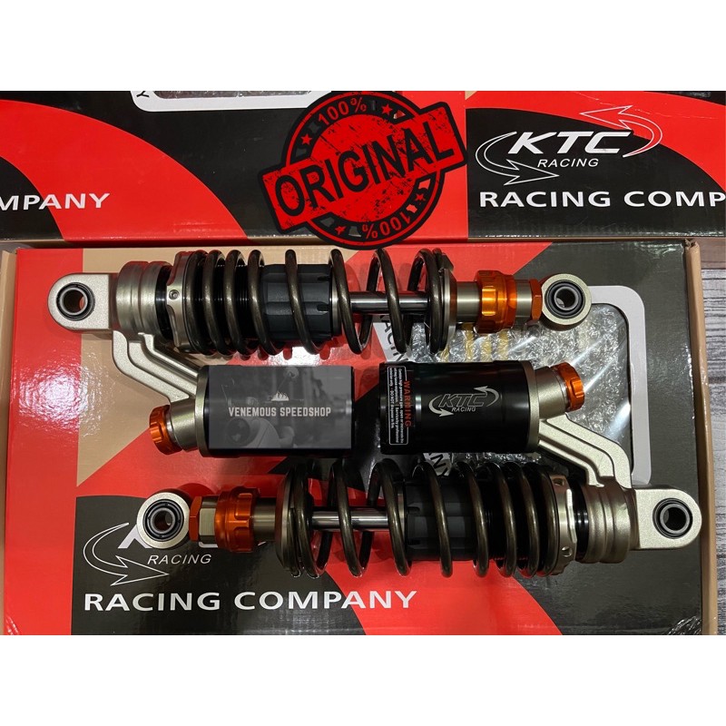 Shockbreaker Shock KTC Racing Extreme Bebek Ukuran 280MM - Titanium