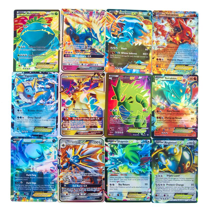 【Ready Stock！】Pokemon Koleksi Kartu Game Brilliant Stars of Pok Mon GX EX Team Untuk Hadiah Anak