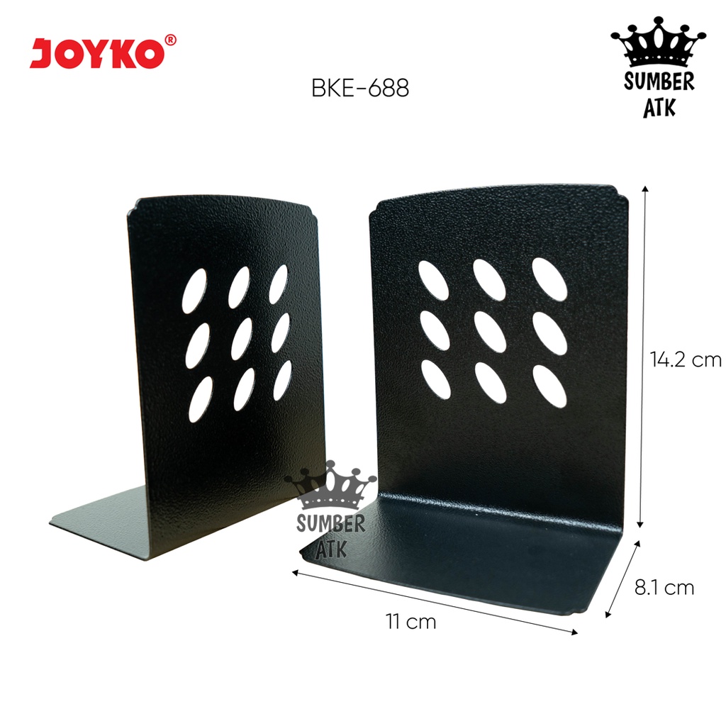 

Sandaran Penahan Pembatas Buku Book End Joyko BKE-688 BKE-689