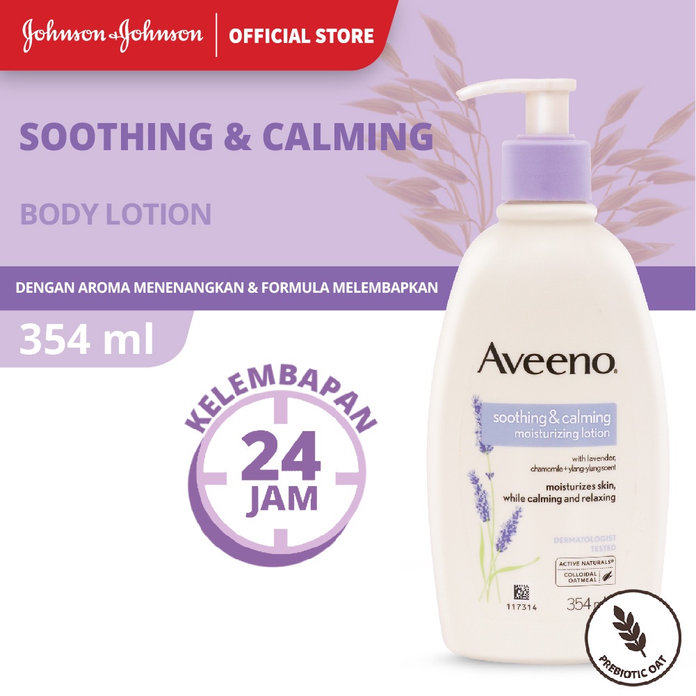 Aveeno Soothing and Calming Lotion - Losion Pelembab Badan - 354ml