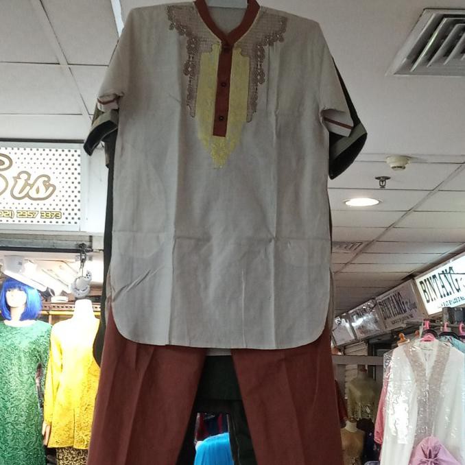 NEW//BAJU KOKO STELAN PAKISTAN~KOKO ANAK-10-12-14-16~KOKO ABG-SD-SMP - coklat tua, 4