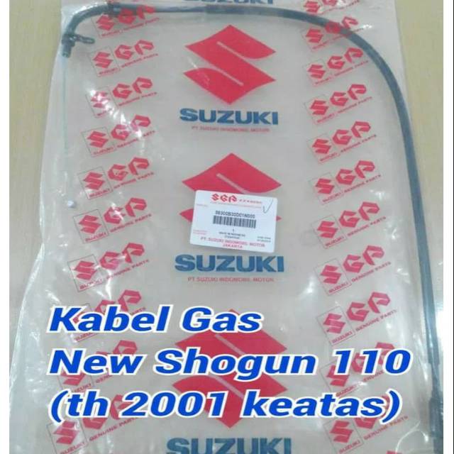 Kabel Gas New Shogun 110 Ori Sgp Shopee Indonesia