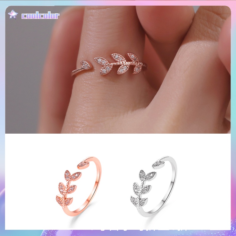 【Ready stock】Bunga Daisy cincin wanita korea Fashion disesuaikan cincin anak perempuan simple murah COD