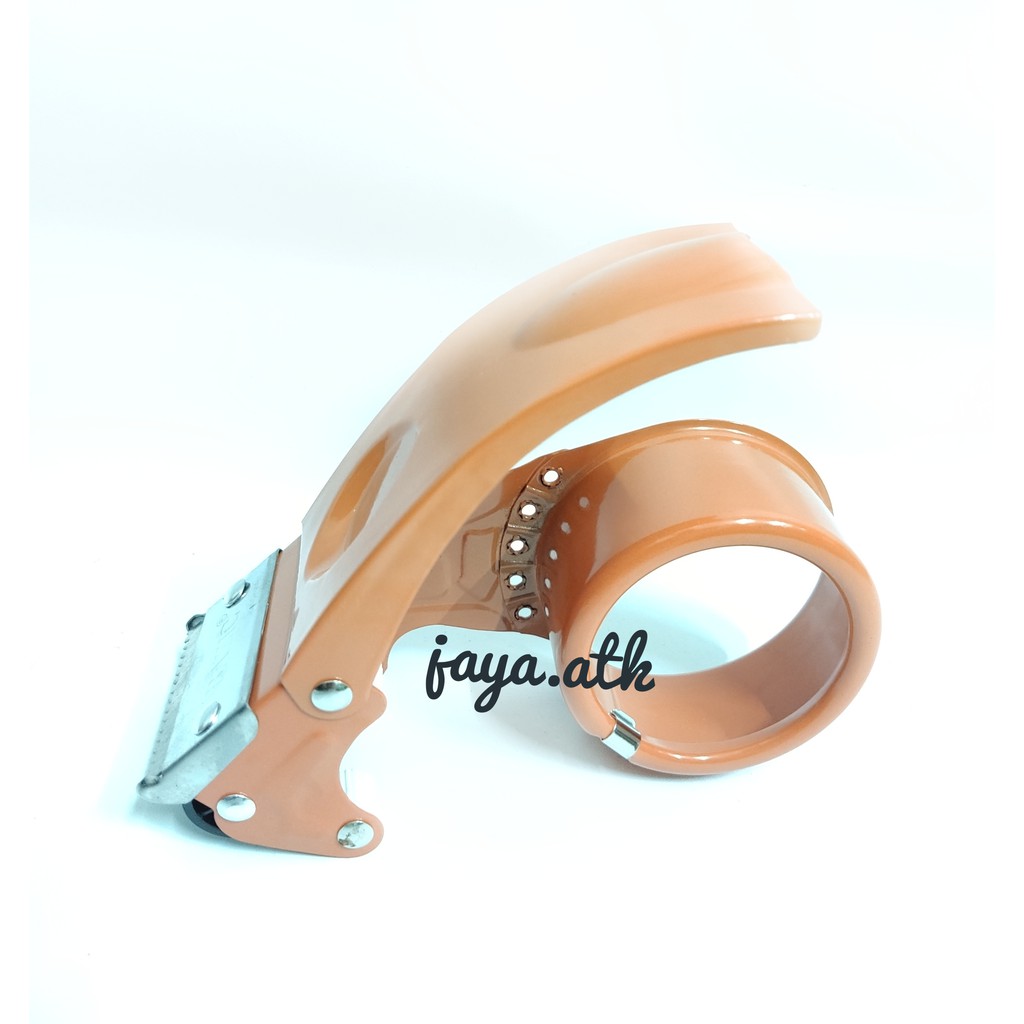 TAPE DISPENSER BESI TAPE CUTTER LAKBAN BESI ALAT POTONG LAKBAN OPP JUMBO 48MM BAGUS TAJAM