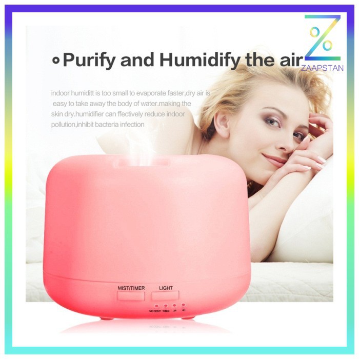 Taffware 4 in 1 Aroma Diffuser Humidifier Elektrik + 7 LED - HUMI H770