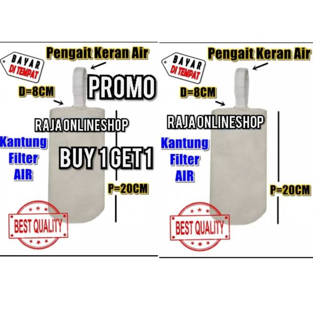 Beli 1 Gratis 1 Filter Air Kran Penyaring Penjernih Air dari lumut pasir cacing dan anti bacteri Bis
