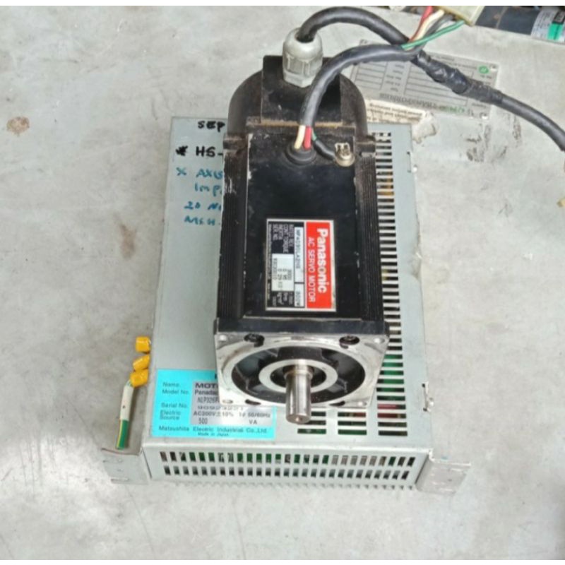 SET AC SERVO PANASONIC 300W 3000RPM PLUS DRIVER